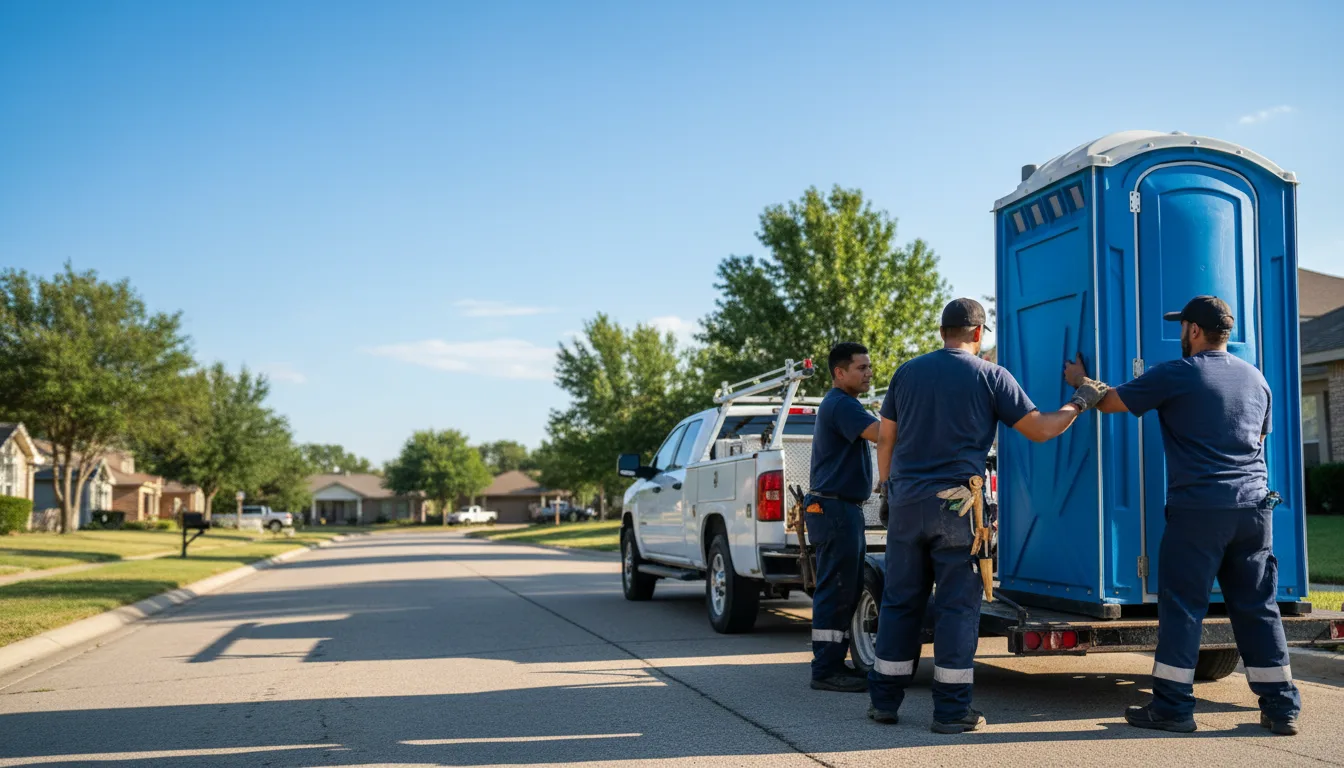 Portable Toilet Rental in Somerville, TX near me
